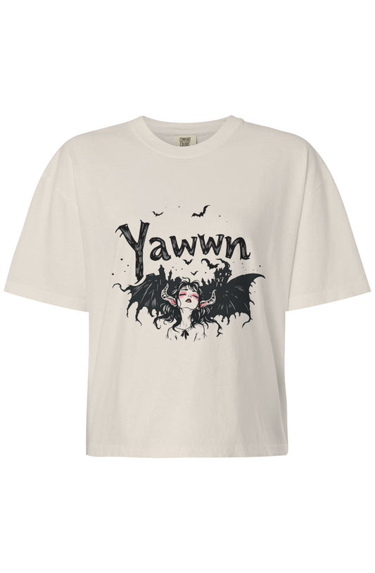 Yawwn - Womens Boxy T-Shirt